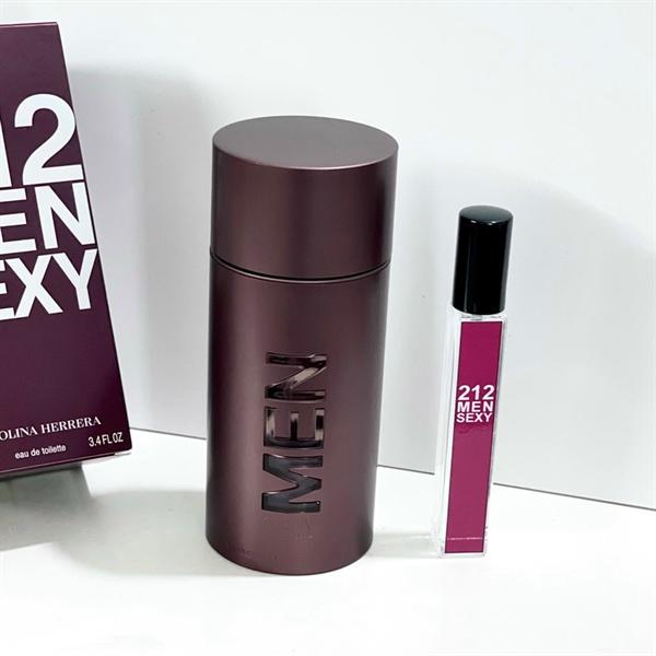 Chai Carolina Herrera 212 Sexy Men màu bạc