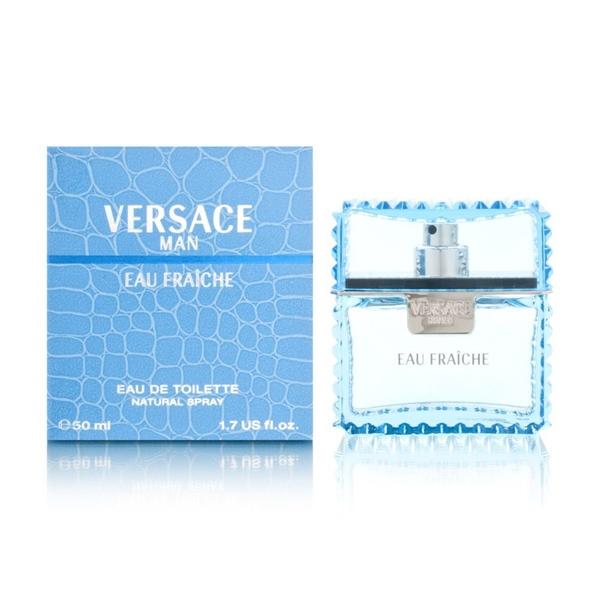 Chai Versace Man Eau Fraiche màu xanh băng