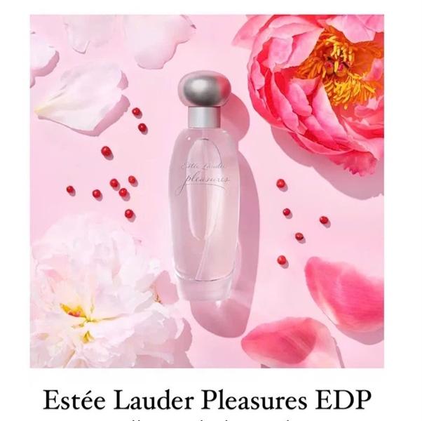 Chai Estee Lauder Pleasures EDP 100ml trong suốt