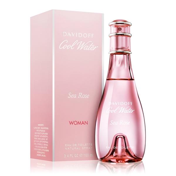 Chai Davidoff Cool Water Sea Rose hồng san hô