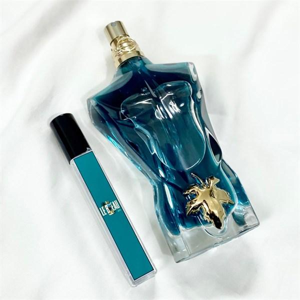 Chai JPG Le Beau EDT hình thân người xanh