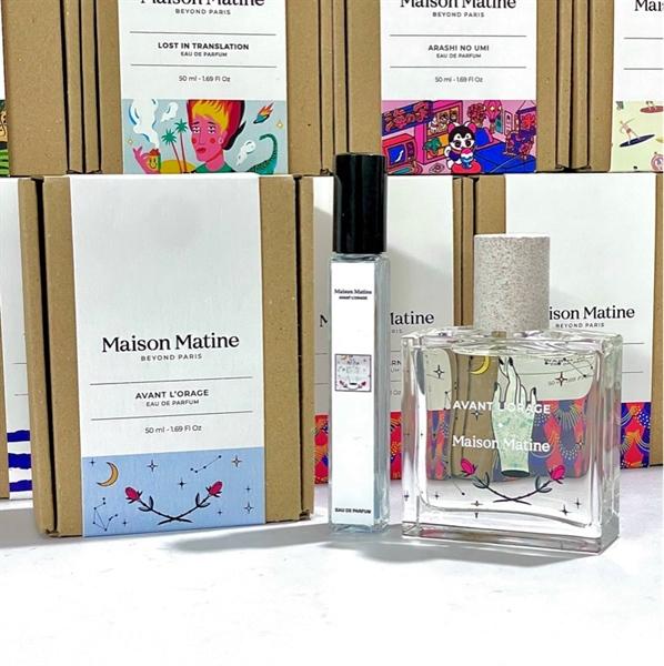 Chai Maison Matine Avant L'orage nắp tối giản