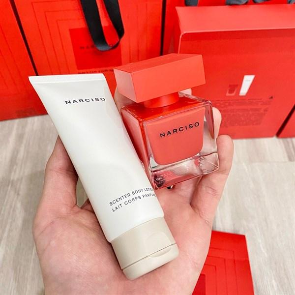 Set Narciso Rouge 30ml đỏ kèm lotion dưỡng thể