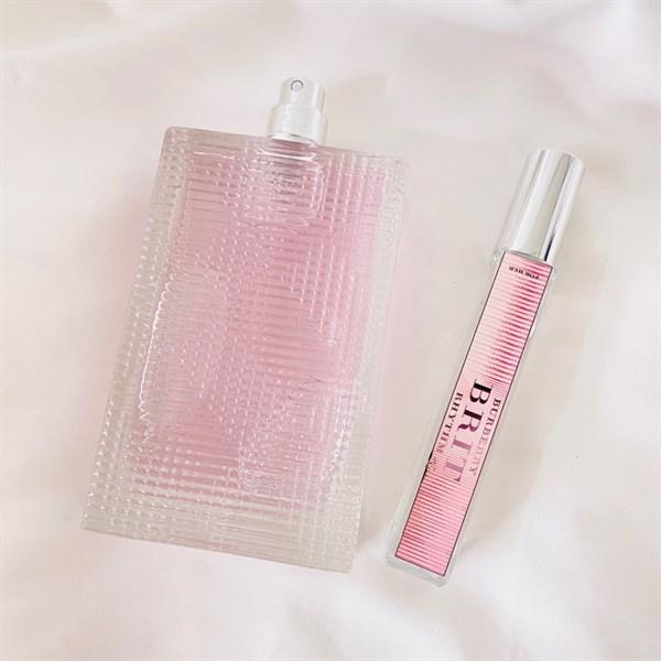 Chai Burberry Brit Rhythm đen nắp kim loại