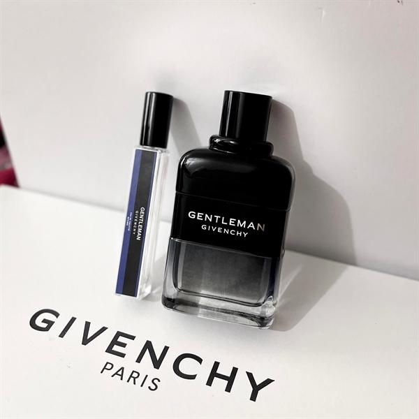 Chai Givenchy Gentleman EDT Intense thủy tinh vuông