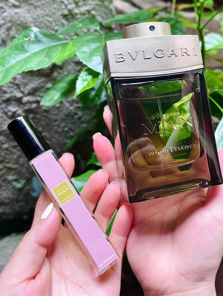 Chai Bvlgari Man Wood Essence nắp gỗ