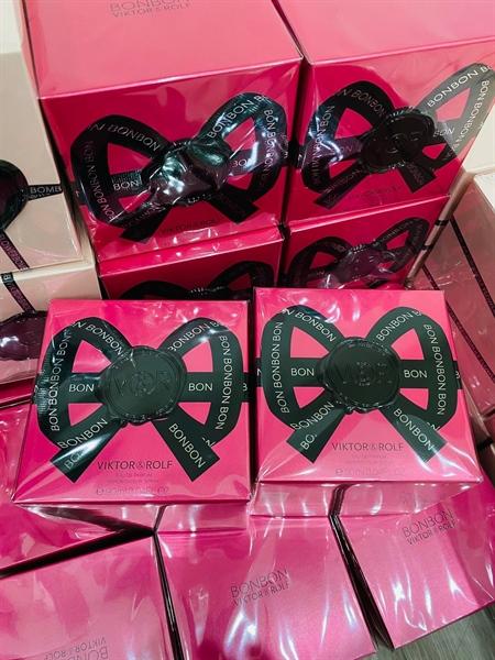 Chai Viktor Rolf Bonbon EDP hình nơ màu hồng cam