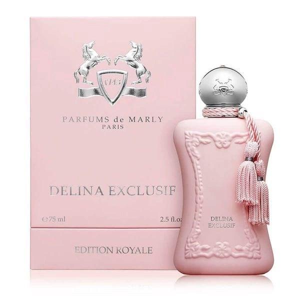 Chai Parfums de Marly Delina Exclusif hồng nắp vàng