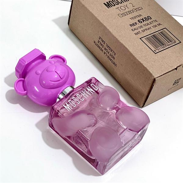 Chai Moschino Toy 2 Bubble Gum hình gấu hồng