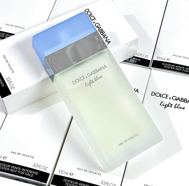 Chai Dolce Gabbana Light Blue nữ nắp xanh