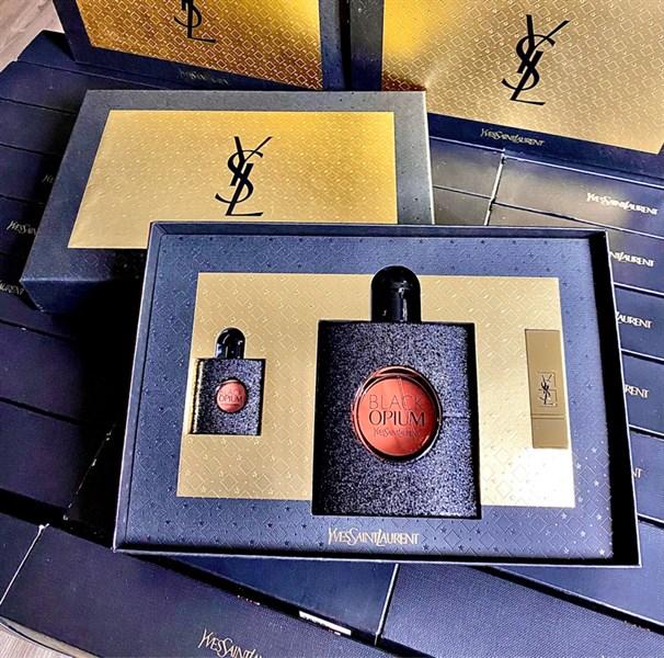 Set quà YSL Black Opium EDP kèm son