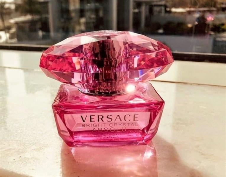 Chai Versace Bright Crystal Absolu hồng đậm
