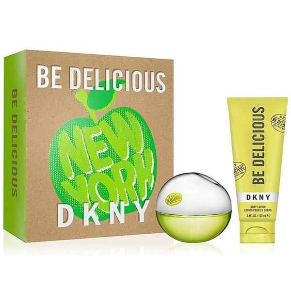 Set DKNY Be Delicious quả táo xanh và dưỡng thể