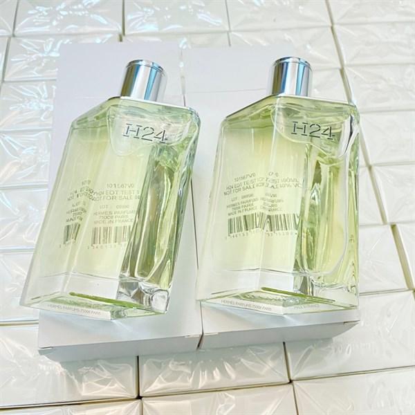 Chai Hermes H24 EDT thủy tinh xanh nhạt