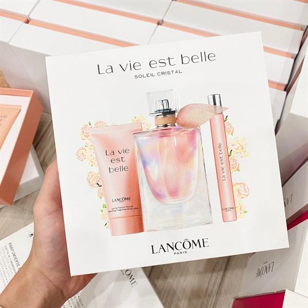 Bộ quà Lancome La Vie Est Belle Soleil Cristal