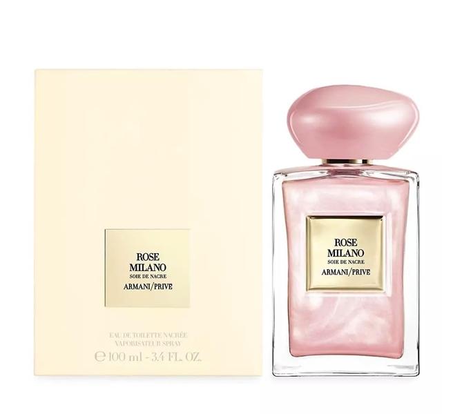 Chai Armani Privé Rose Milano bản nhũ lấp lánh