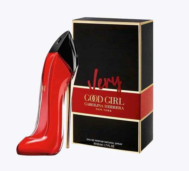 Chai Carolina Herrera Very Good Girl guốc đỏ