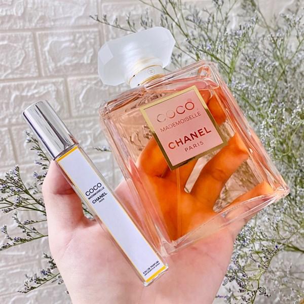 Chai Chanel Coco Mademoiselle EDP màu hổ phách