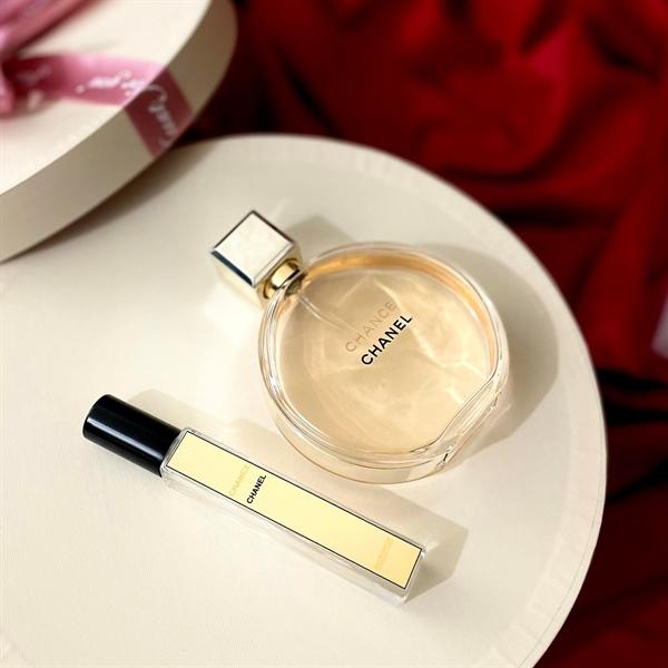 Chai Chanel Chance EDP tròn nhãn vàng