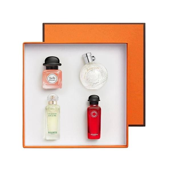 Set mini Hermes bốn chai 7.5ml trong hộp