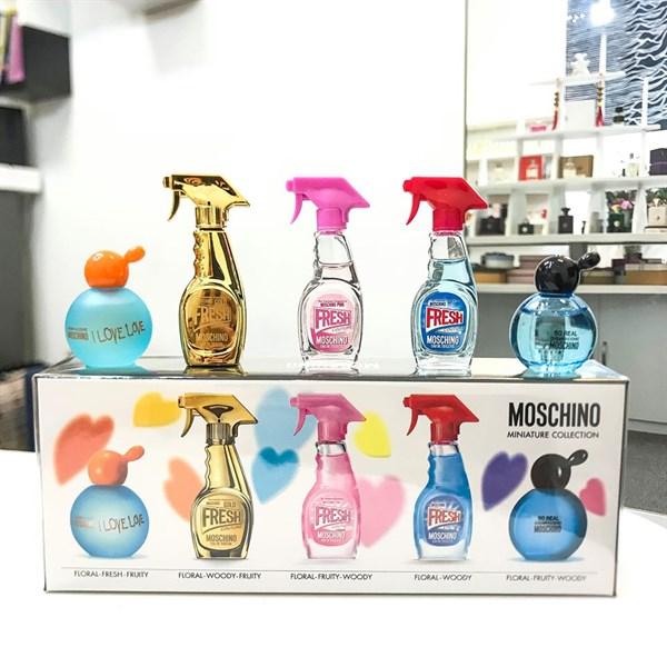 Set Moschino 5 chai mini 5ml