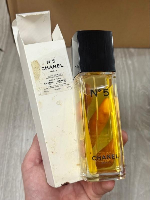 Chai Chanel No5 EDT 100ml thủy tinh vuông