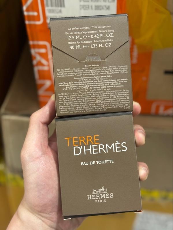 Set mini Terre d'Hermès EDT kèm lotion