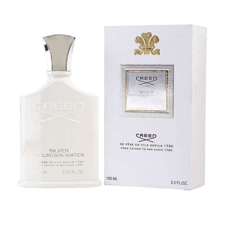 Chai Creed Silver Mountain Water nắp bạc