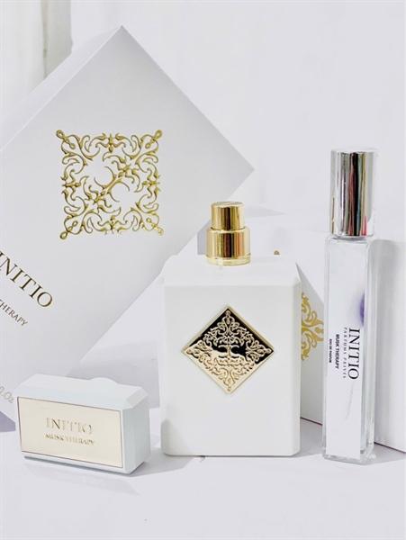 Chai Initio Musk Therapy thủy tinh trắng