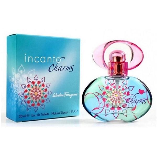 Chai Salvatore Ferragamo Incanto Charms 30ml hồng cam