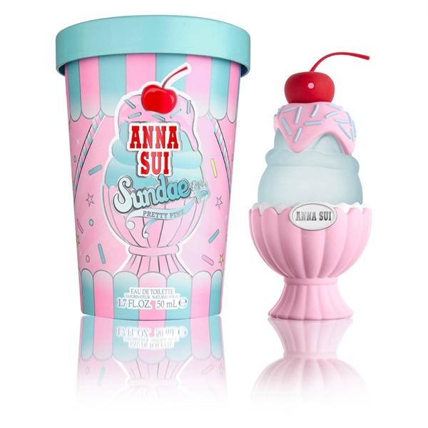 Chai Anna Sui Sundae Pretty Pink ly kem hồng
