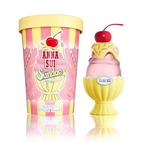 Chai Anna Sui Sundae Mellow Yellow ly kem vàng