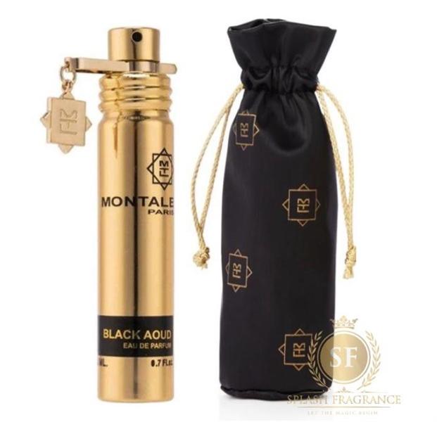 Chai nhôm Montale Black Aoud màu đen