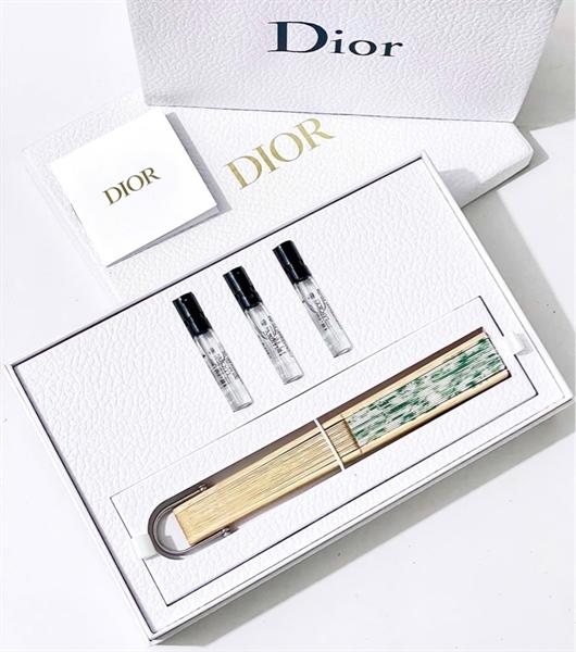 Bộ mini Dior ba chai 2ml kèm quạt