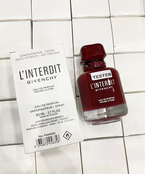 Chai Givenchy L'Interdit Rouge Ultime màu đỏ