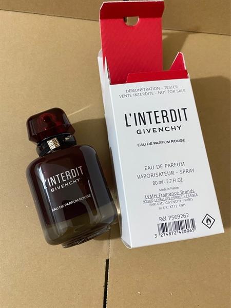 Chai Givenchy L'Interdit Rouge EDP đỏ đen
