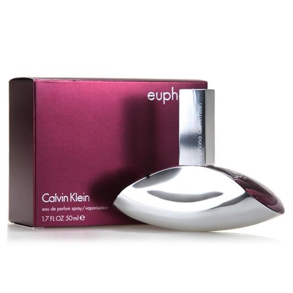 Chai CK Euphoria EDP màu tím ánh bạc