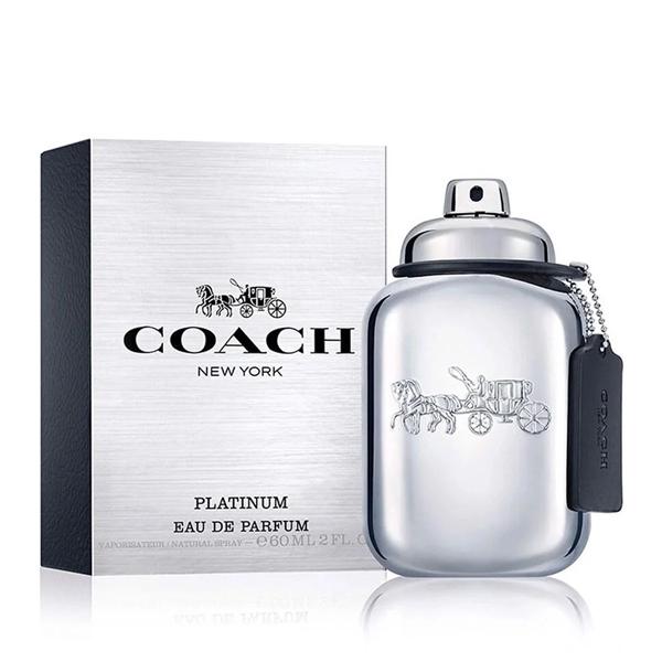 Chai Coach Platinum EDP 60ml bạc xám
