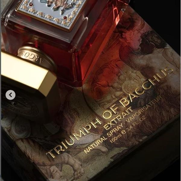 Chai Argos Triumph Of Bacchus Extrait 100ml nắp vàng
