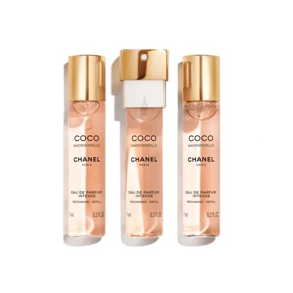 Chai Chanel Coco Mademoiselle Intense màu hổ phách