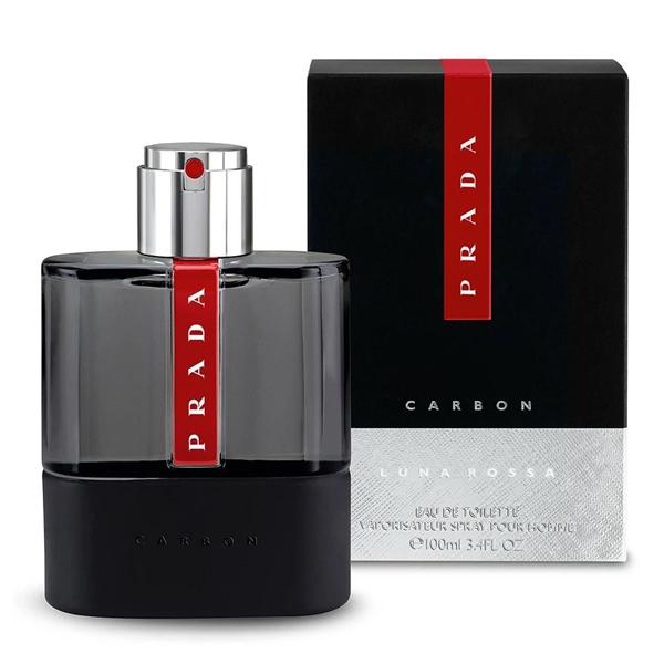 Chai Prada Luna Rossa Carbon EDT màu đen