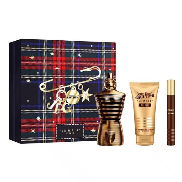 Set Le Male Elixir chai 125ml kèm sữa tắm