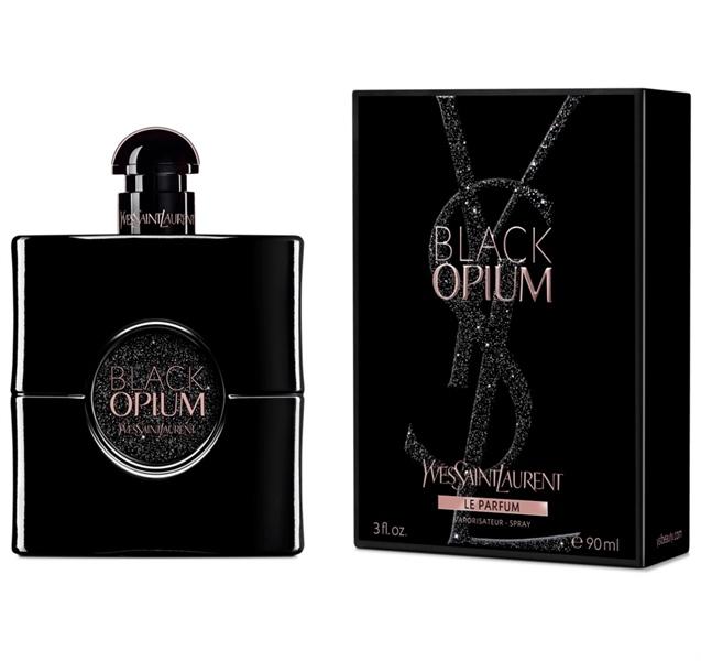 Chai YSL Black Opium Le Parfum đen ánh vàng