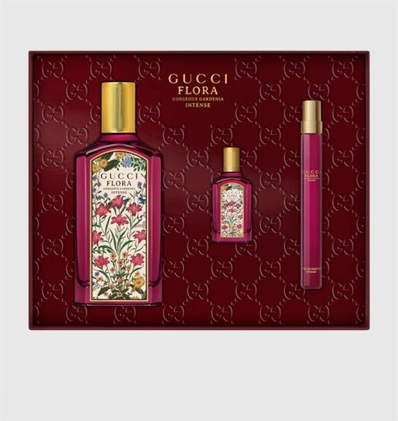 Set quà Gucci Flora Intense ba chai