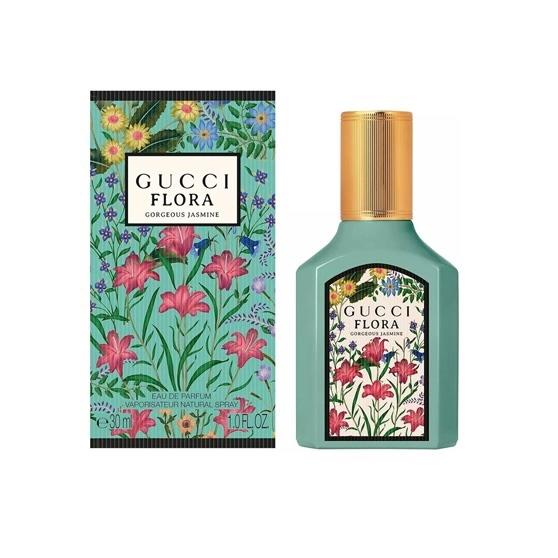 Chai Gucci Flora Gorgeous Jasmine nắp hoa