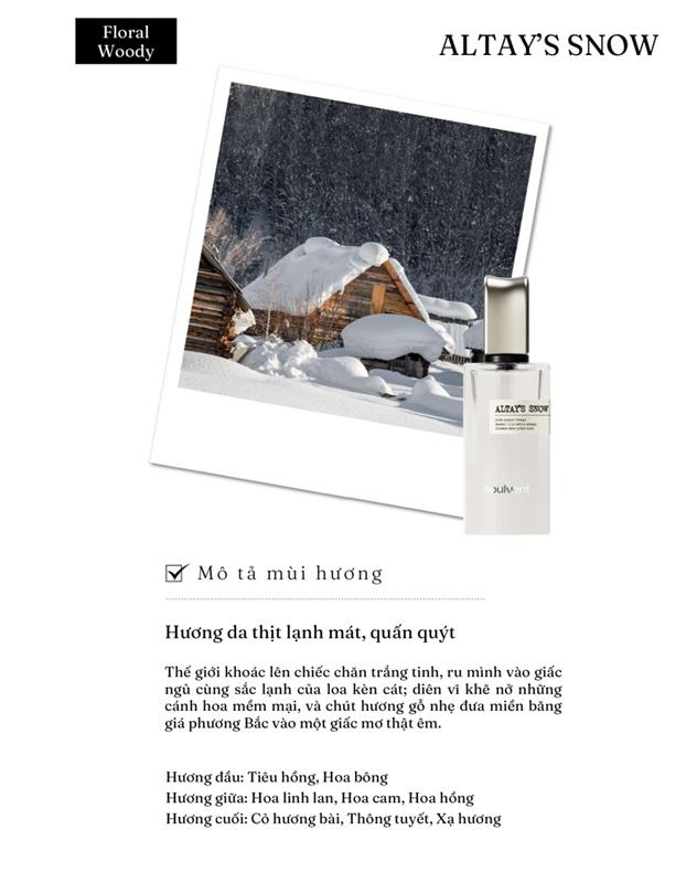 Chai Soulvent Alstay's Snow 30ml trong suốt