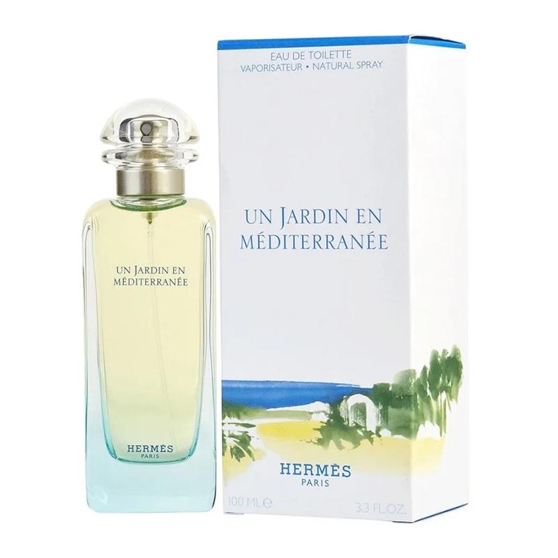 Chai Hermès Un Jardin en Méditerranée màu xanh