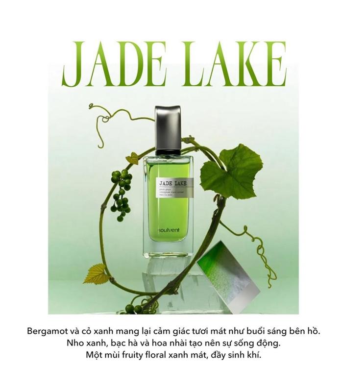 Chai Soulvent Jade Lake 30ml xanh ngọc