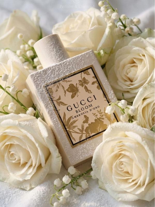 Chai Gucci Bloom Ambrosia D'oro ánh vàng