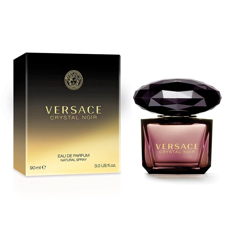 Chai Versace Crystal Noir EDP 90ml màu đen